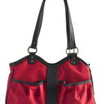 red Metro dog carrier