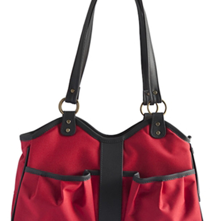 red Metro dog carrier