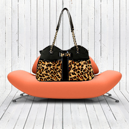 Leopard Luxe Metro Carrier