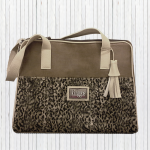 ocelot print travel carrier for small dogs